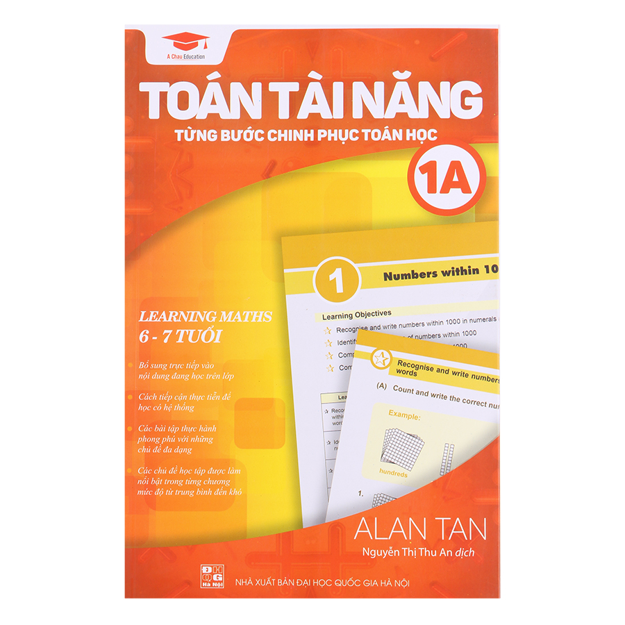 Bộ 9 Cuốn Sách Toán Tài Năng Cấp 1 (6 - 11 Tuổi)