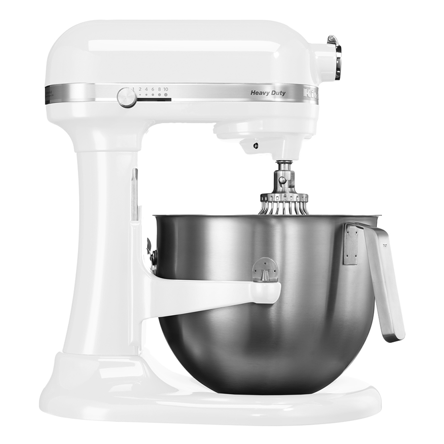 Máy Trộn Bát Nâng Heavy Duty KitchenAid 5KSM7590WWH - Trắng - Hàng Chính Hãng
