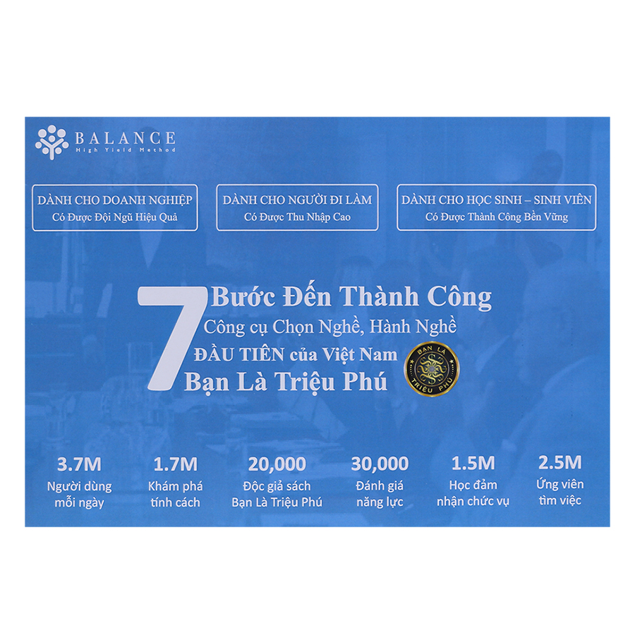 Bạn Là Triệu Phú - Công Cụ Chọn Nghề, Hành Nghề (Tặng Kèm Thẻ Khóa Học Online - Nhân Tướng Học Căn Bản)