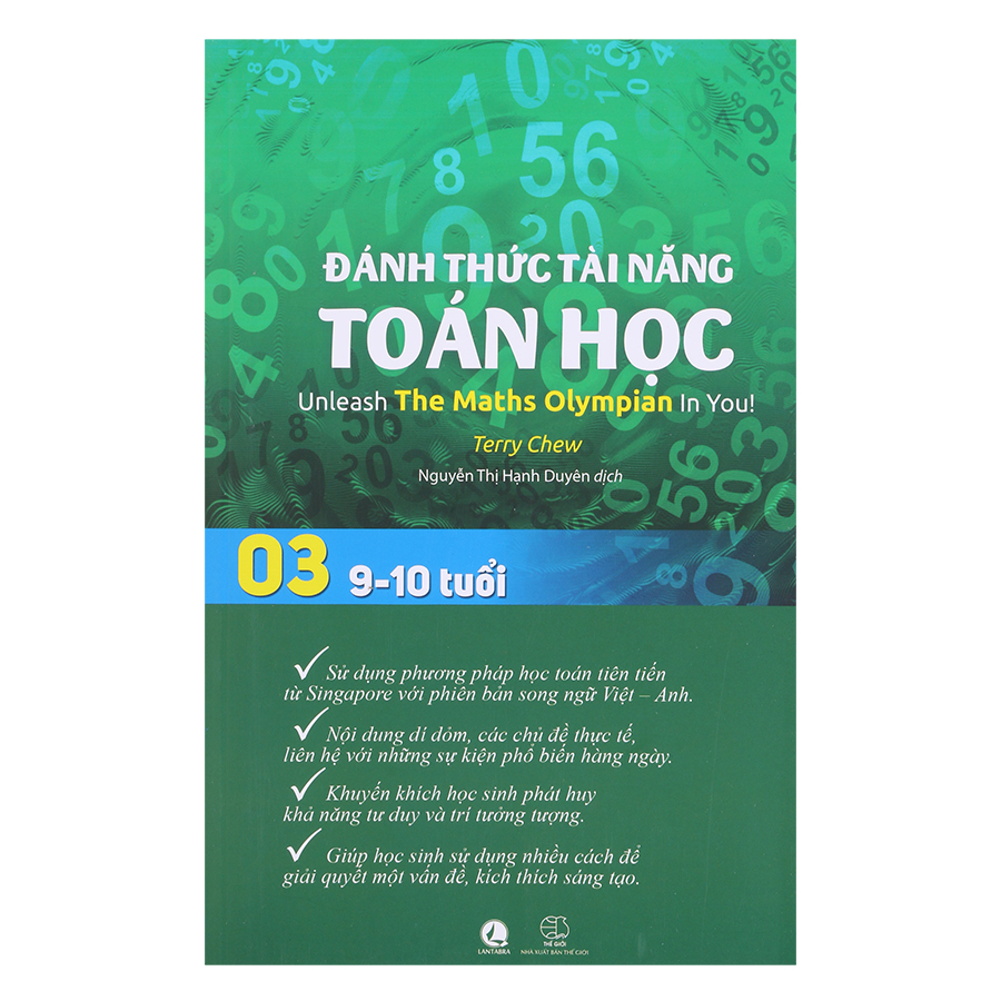 Đánh Thức Tài Năng Toán Học - Tập 3 (9-10 Tuổi)