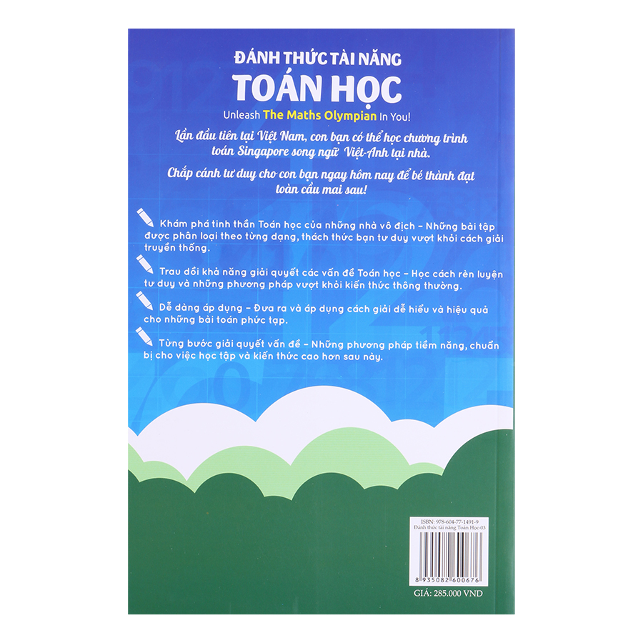 Đánh Thức Tài Năng Toán Học - Tập 3 (9-10 Tuổi)