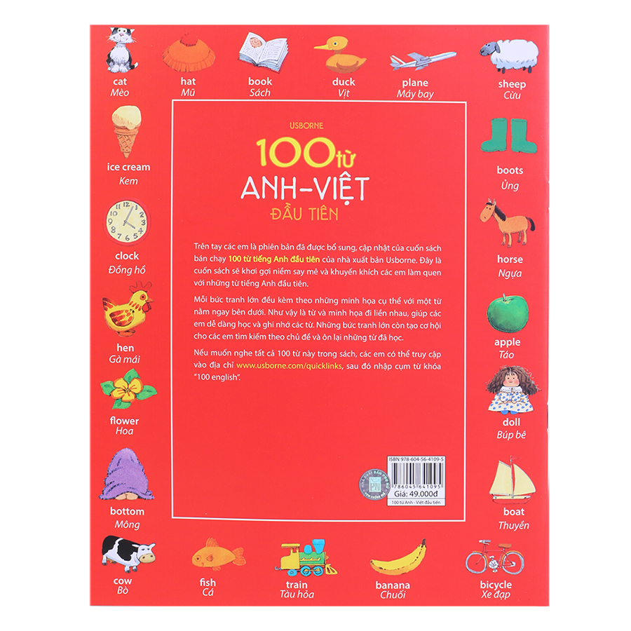 100 Từ Anh - Việt Đầu Tiên