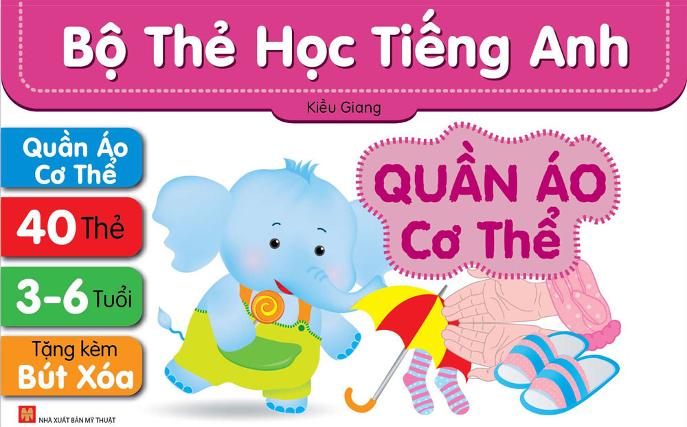 Bộ Thẻ Học Thông Minh - Quần Áo, Cơ Thể (2016)