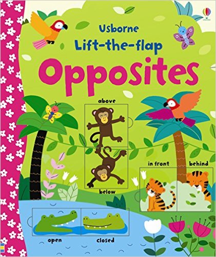 Sách tương tác tiếng Anh - Usborne Lift-the-Flap Opposites