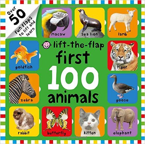 First 100 Animals Lift-The-Flap