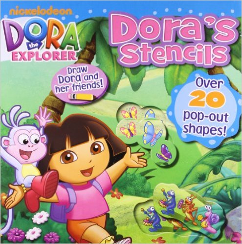 Dora'S Stencils Book - Boardbook