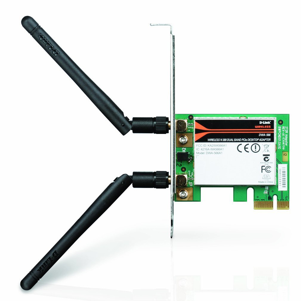 D-Link DWA-548 - Card Mạng Không Dây PCI Express Chuẩn N 300Mbps