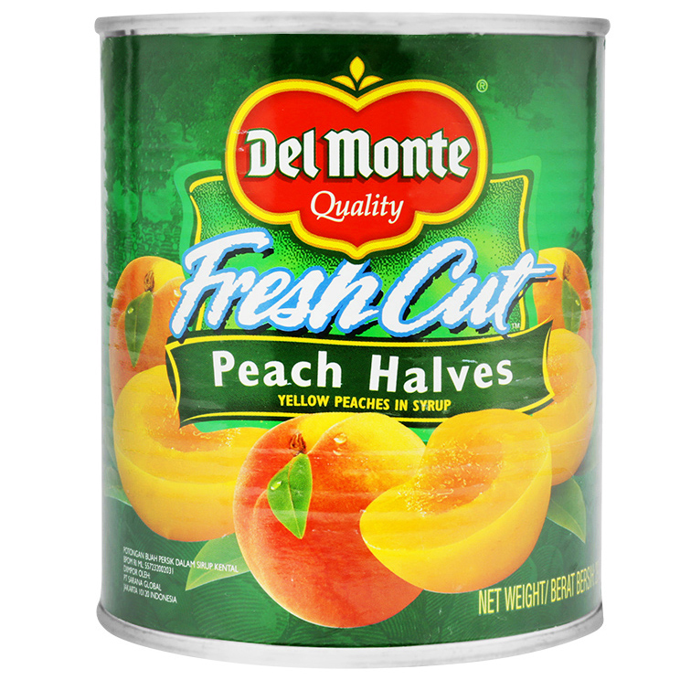 Đào Ngâm Đường Del Monte Hộp 825g