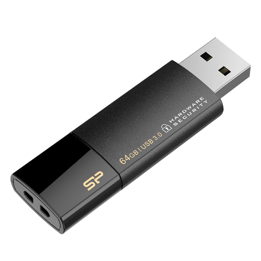 USB Silicon Power Secure G50 64GB - USB 3.0 - Hàng Chính Hãng