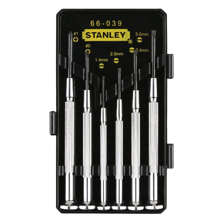 Bộ Vít Điện Tử 6 Cây Stanley 66-039 - Trắng