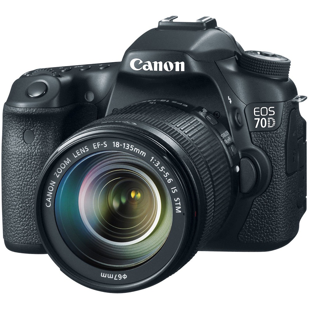 Máy Ảnh Canon EOS 70D EF S18-135 IS STM - Hàng Nhập Khẩu