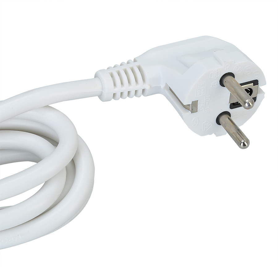 Ổ Cắm Điện 4 Lỗ 3 Chấu Mpower MP-343SU - Trắng