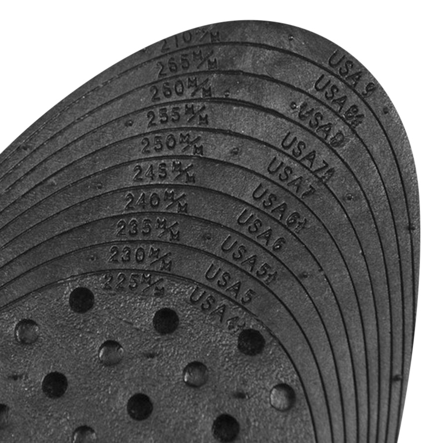Lót Giày Tăng Chiều Cao 1 Lớp Không Khí Nguyên Bàn Winwinshop88 (3 cm) - Đen