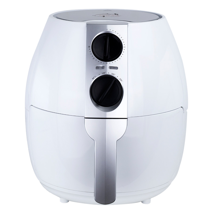 Nồi Chiên Nướng Chân Không Iruka I-58 (4.5L) - Trắng - Hàng chính hãng