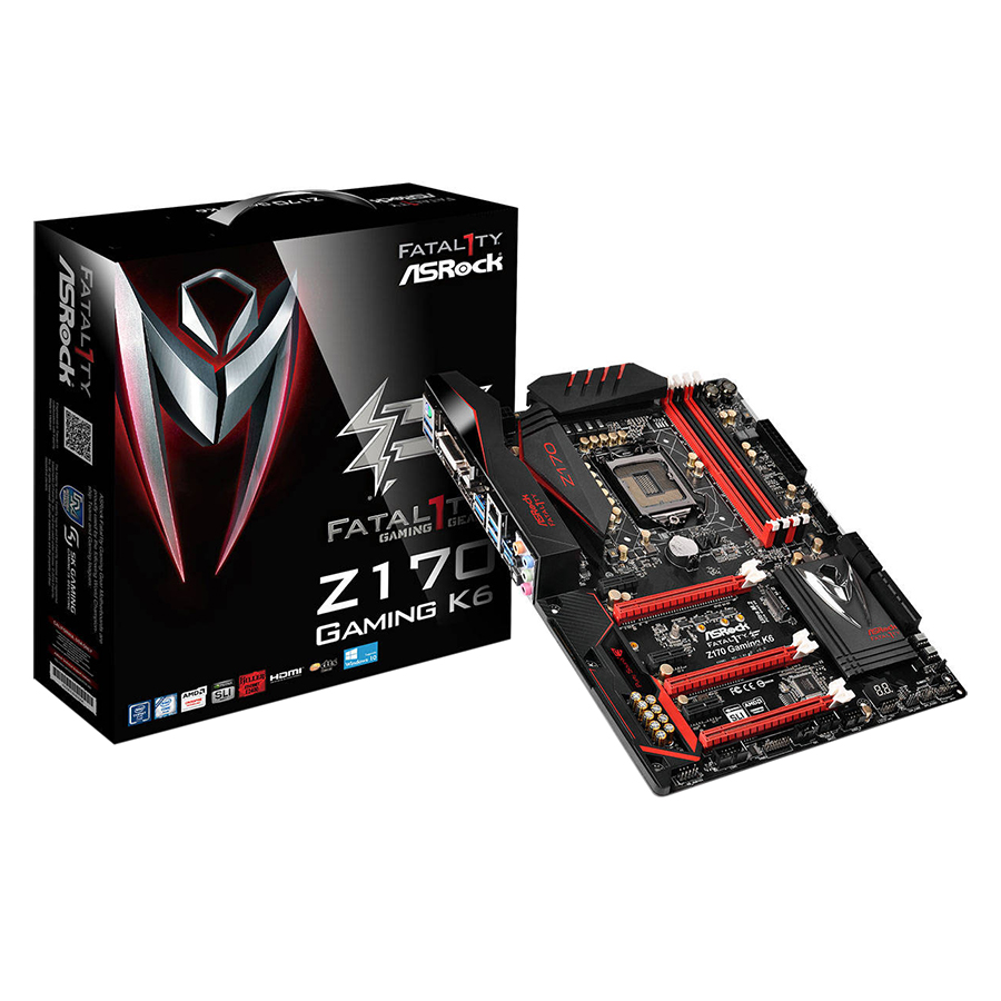 Bo Mạch Chủ Mainboard Z170 Gaming K6 - Hàng Chính Hãng