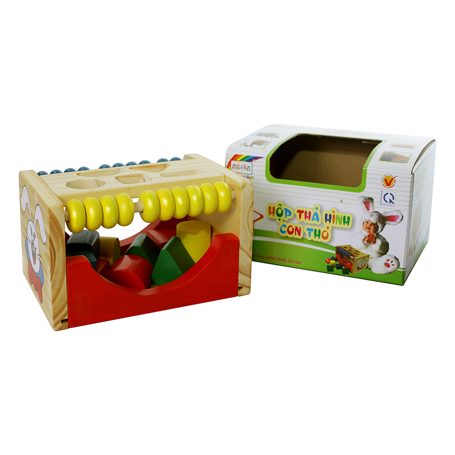 Hộp thả hình con thỏ Edugames GA568