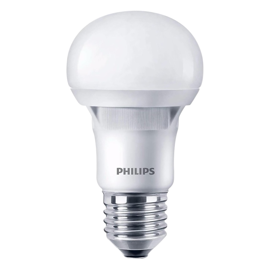 Bộ 6 Bóng Đèn Philips Essential 7W 6500K E27 A60 - Ánh Sáng Trắng - Hàng Chính Hãng