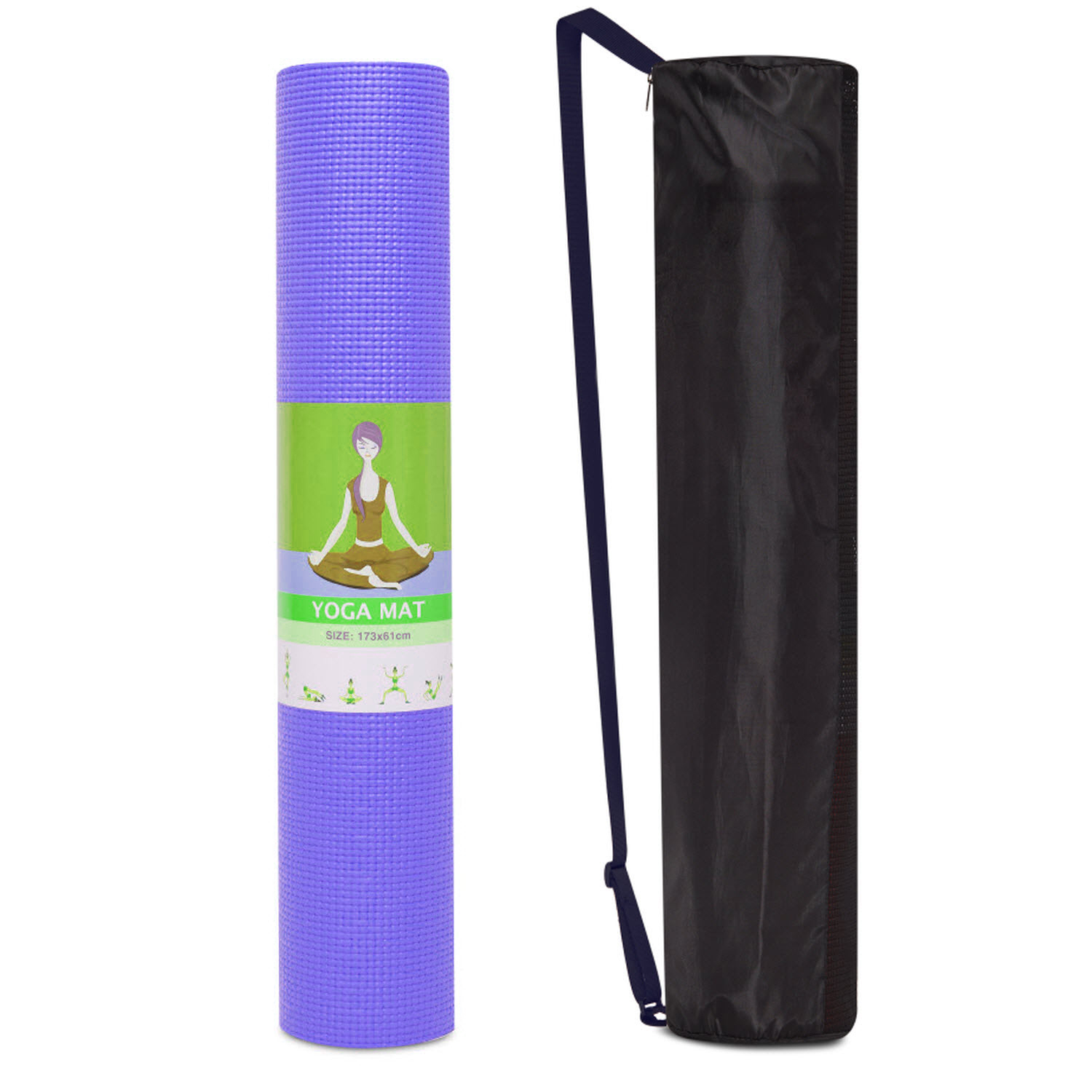 Thảm Tập Yoga 6mm ProMat - Xanh Dương