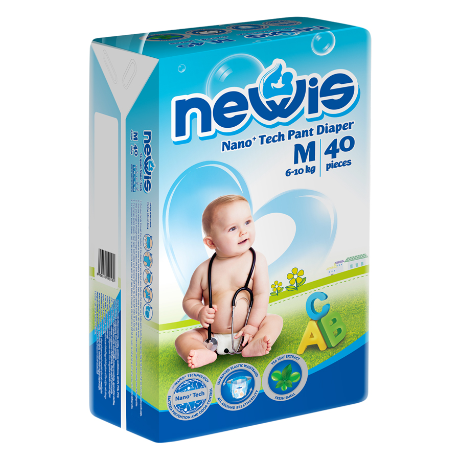 Tã Quần Newis Size M (6-10kg)