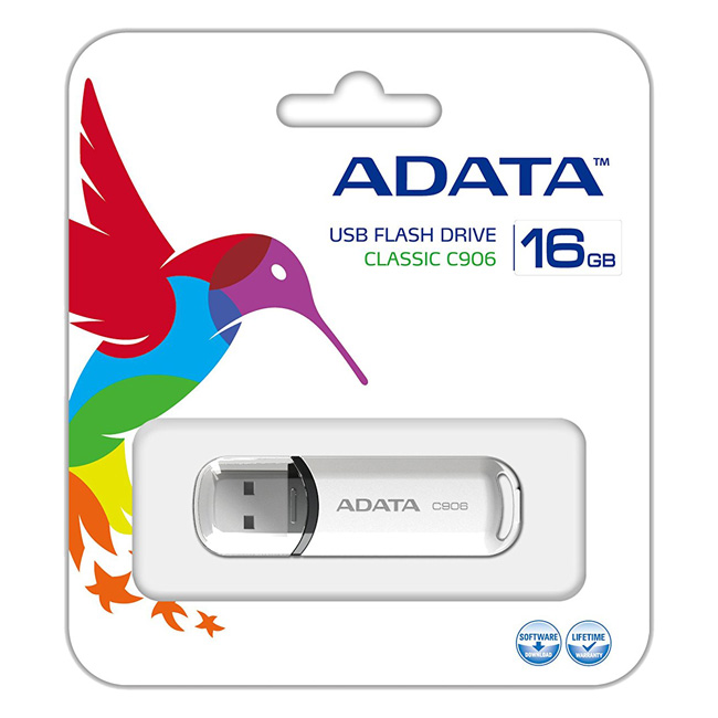 USB Adata C906 16GB - USB 2.0 - Hàng Chính Hãng