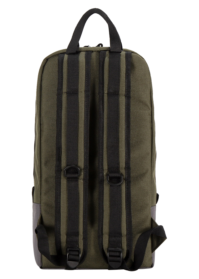 Balo Sonoz Le Petit Coeur MILITANTGRIS0217 (41 x 21 cm) - Xanh Phối Xám