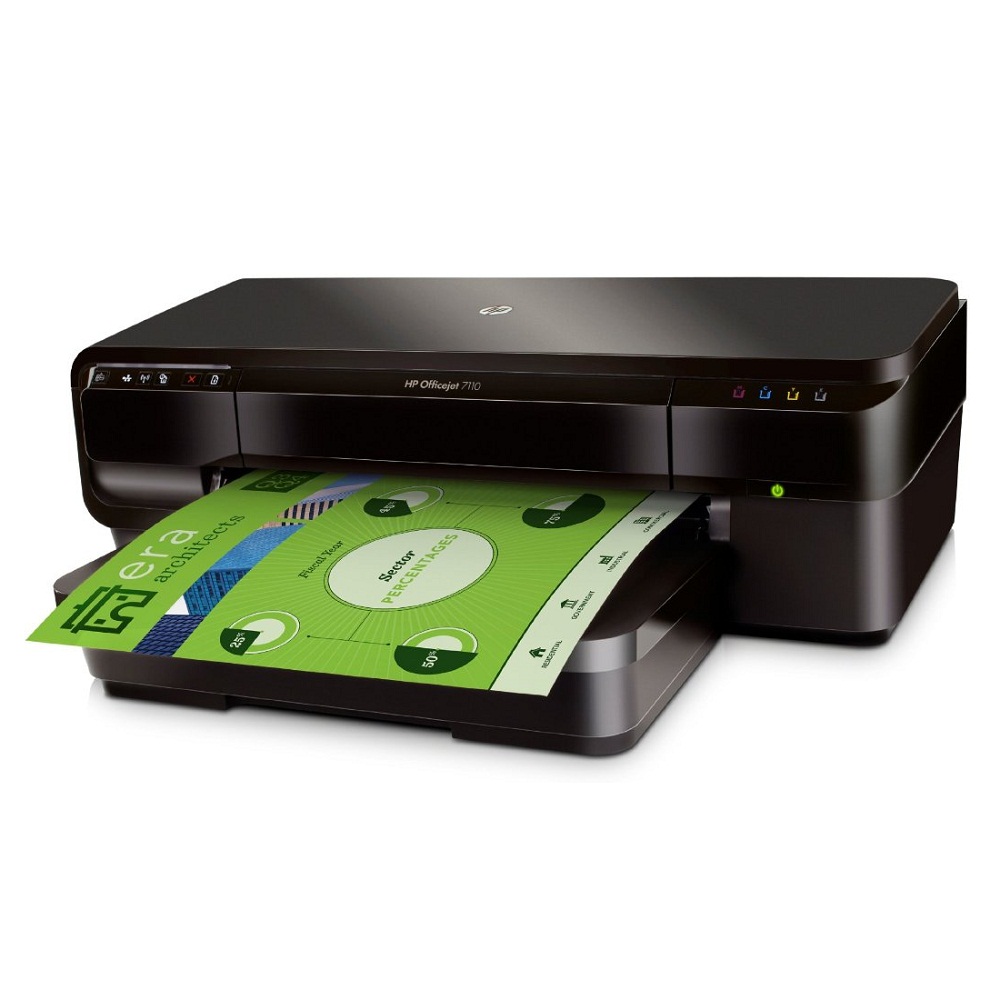 Máy In Phun Màu A3 HP Officejet 7110 WF Eprint - Hàng Chính Hãng