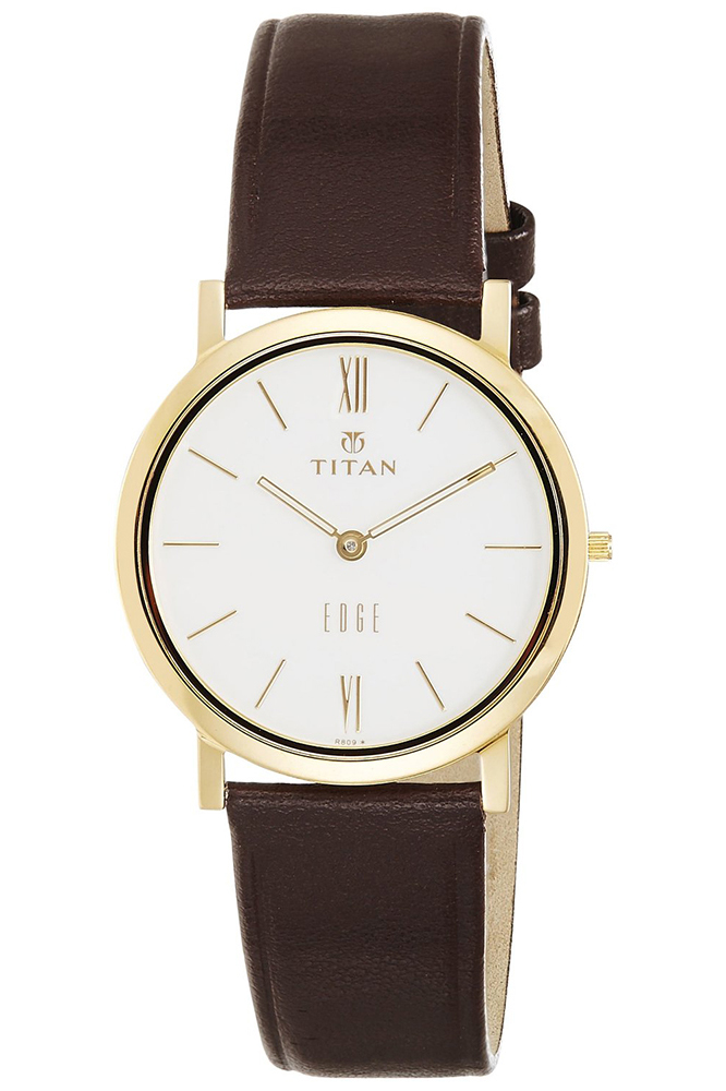 Đồng hồ nam dây da siêu mỏng Titan 679YL01