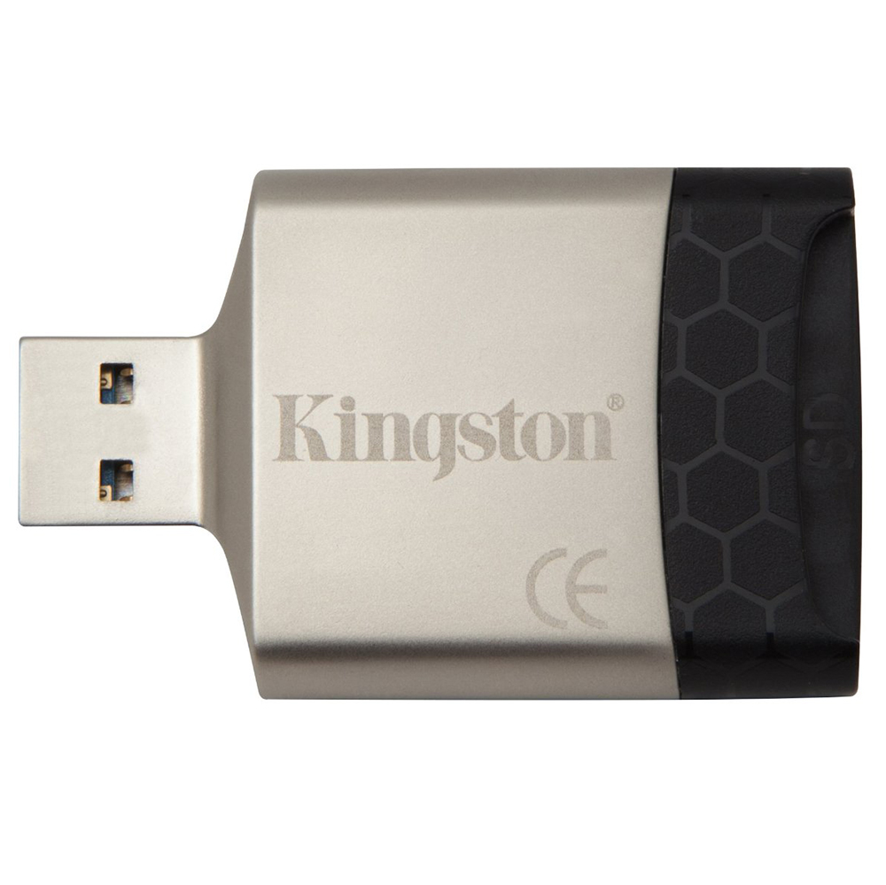 Đầu Đọc Thẻ Nhớ SDXC Kingston FCR-MLG4 USB 3.0 - Hàng Chính Hãng