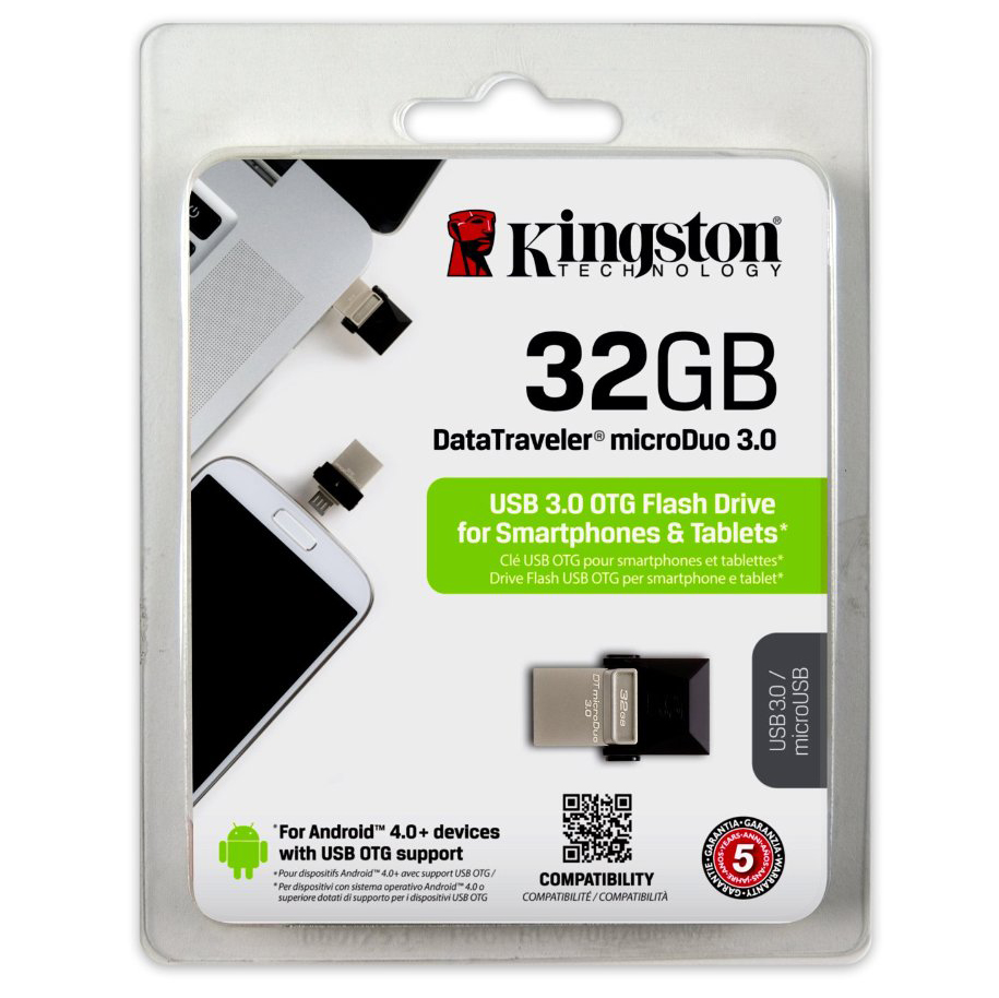 USB Kingston DTDUO3 32GB - USB 3.0 - Hàng Chính Hãng