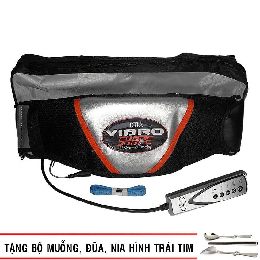 Đai Massage Thon Gọn Bụng làm nóng Vibro Shape TDS MC0138