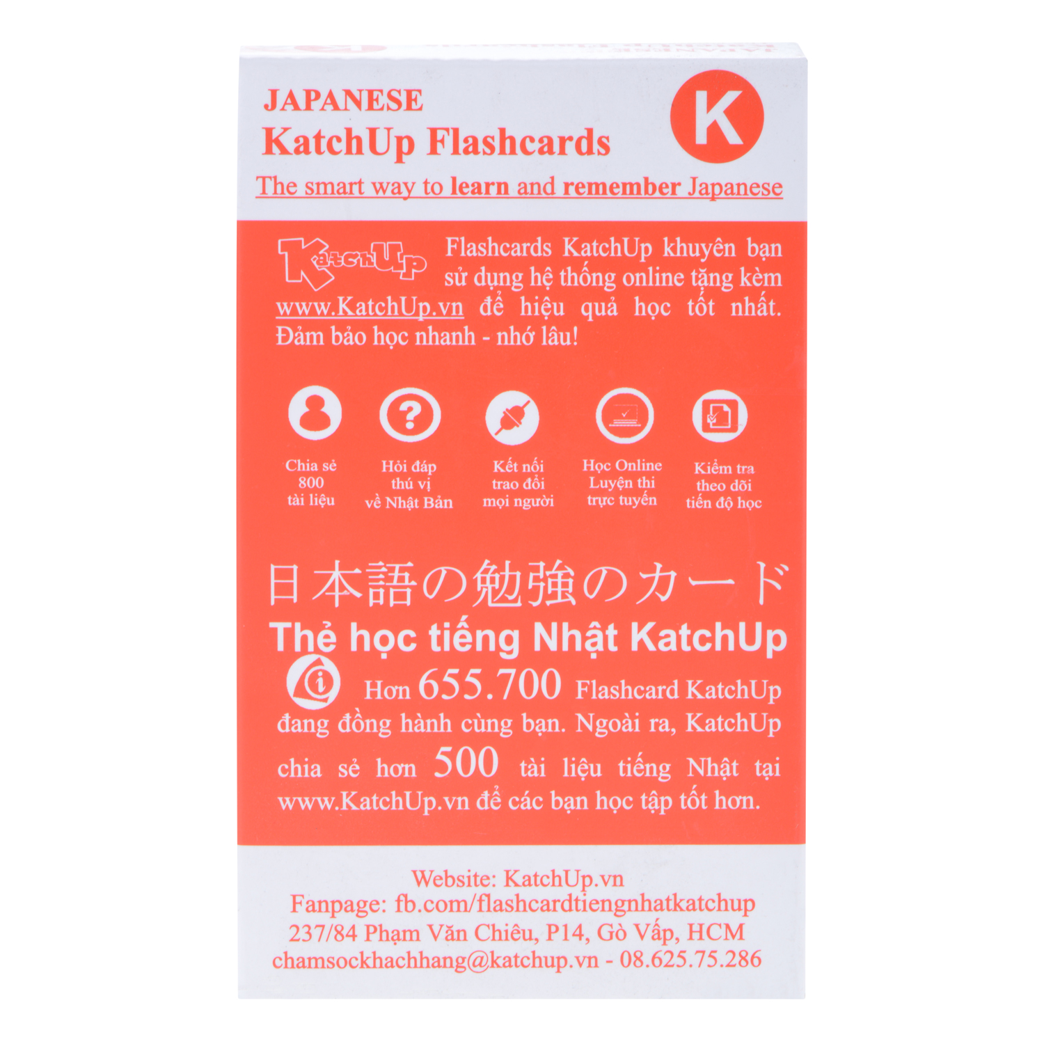 Hán Tự N2 (Kanji N2) - Katchup Flashcard