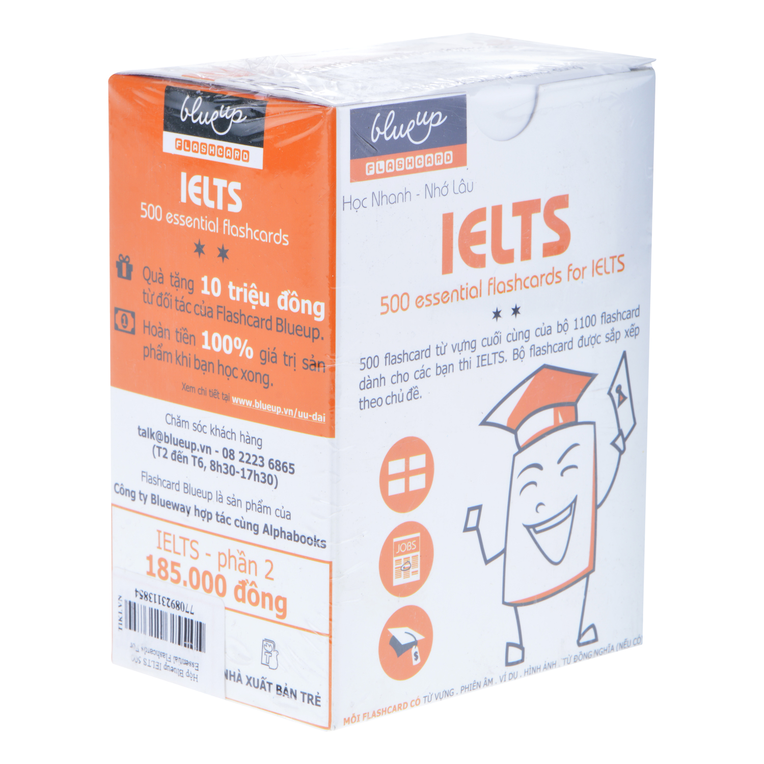 Hộp Blueup IELTS 500 Essential Flashcards For IELTS - Phần 2