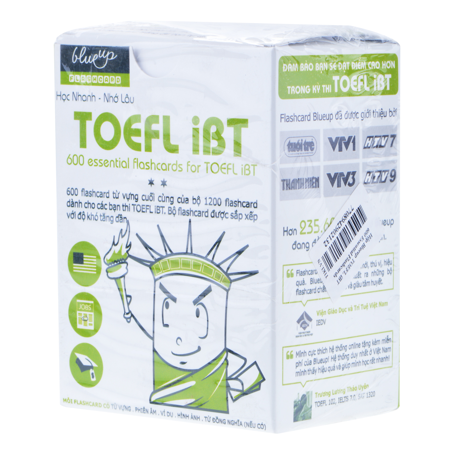 Hộp Blueup TOEFL iBT 600 Essential Flashcards For Toefl iBT - Phần 2