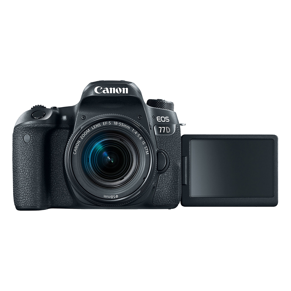 Máy Ảnh Canon EOS 77D EF S18-55 IS STM - Hàng Nhập Khẩu