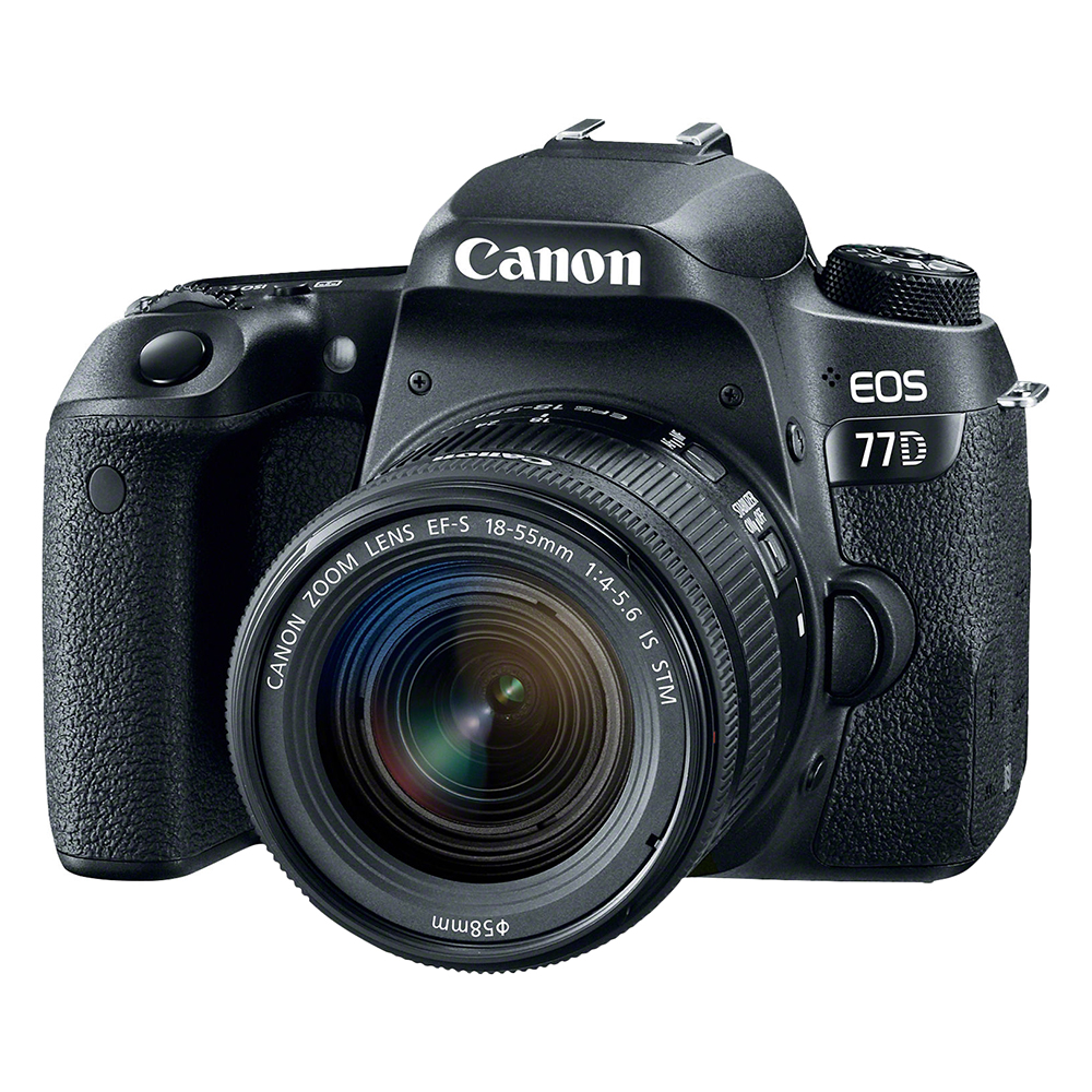 Máy Ảnh Canon EOS 77D EF S18-55 IS STM - Hàng Nhập Khẩu