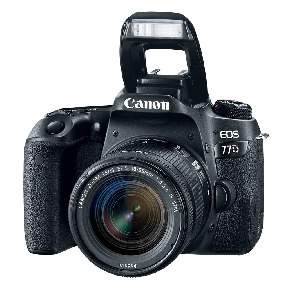 Máy Ảnh Canon EOS 77D EF S18-55 IS STM - Hàng Nhập Khẩu