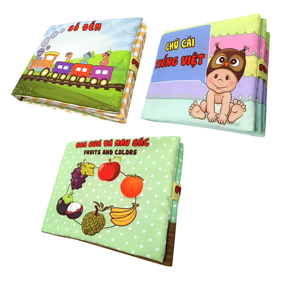 Bộ 3 Sách Vải Pipovietnam