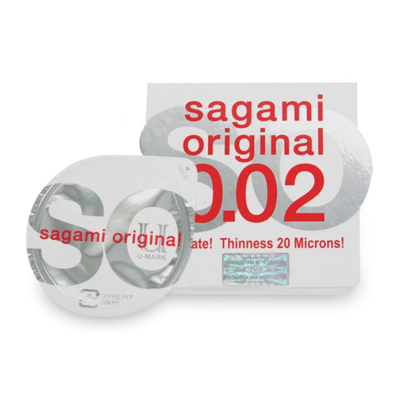 Bao Cao Su Sagami Original 0.02 (SO 0.02) (1 Cái)