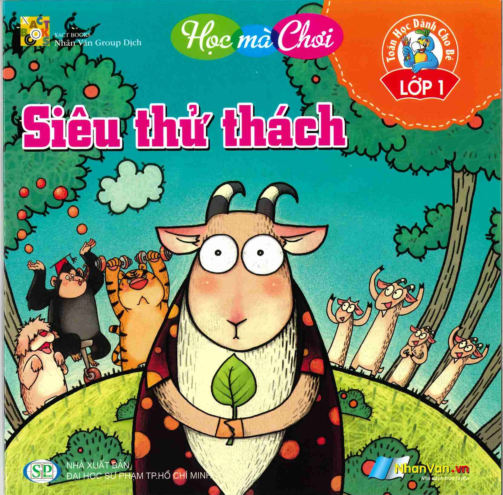 Siêu Thử Thách - Toán Học Dành Cho Bé Lớp 1