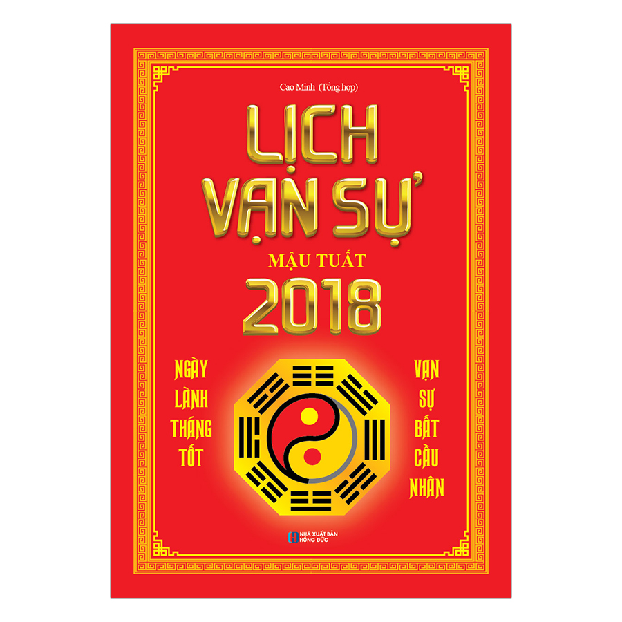 Lịch Vạn Sự 2018