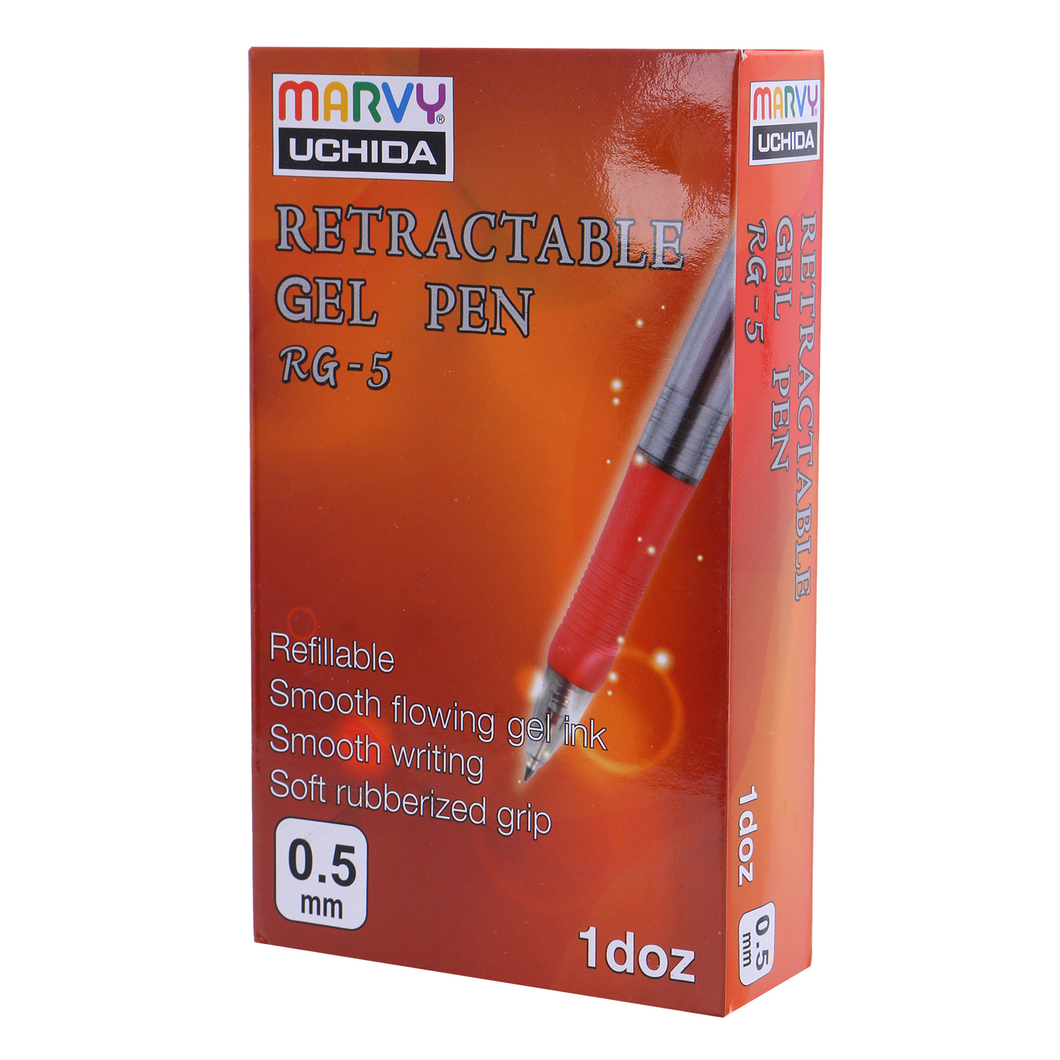 Hộp 12 Cây Bút Gel Bấm Marvy - RG5