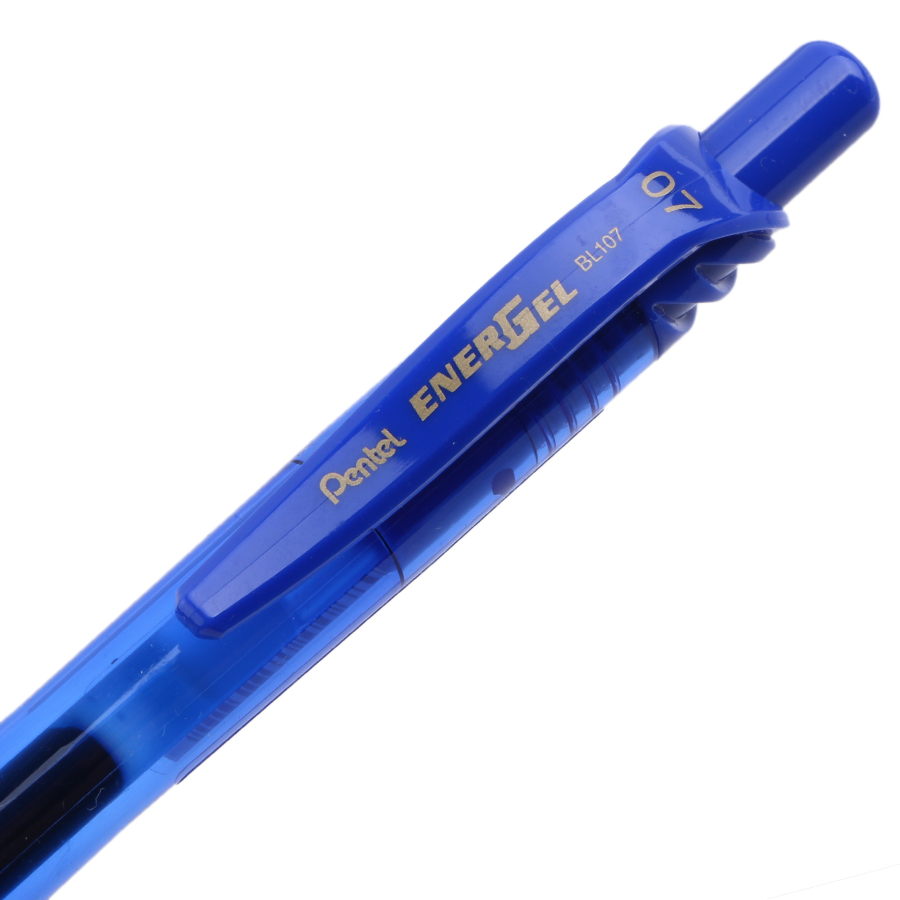 Bút Mực Gel Pentel Dạng Bấm ENERGEL BL107 - Xanh Dương (0.7mm)