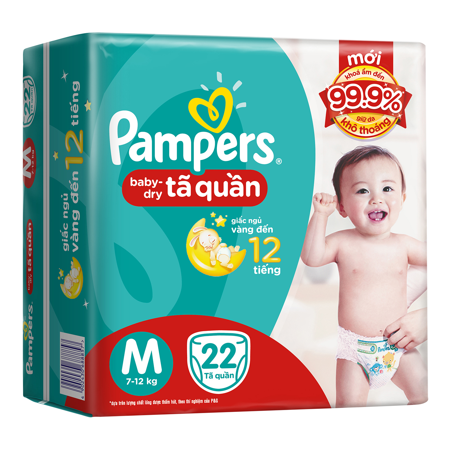 Tã Quần Pampers M22 (22 Miếng)