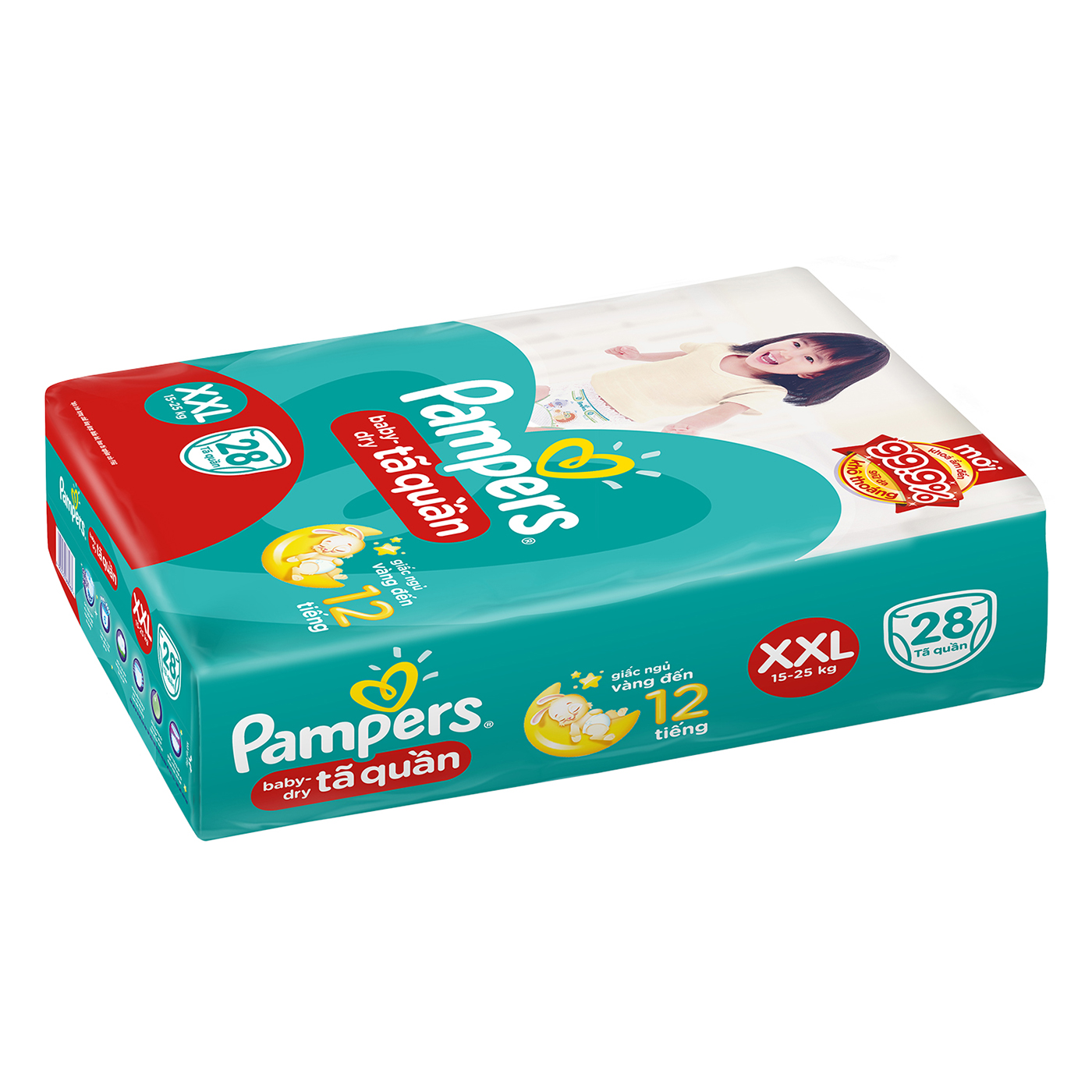 Tã Quần Pampers XXL28 (28 Miếng)