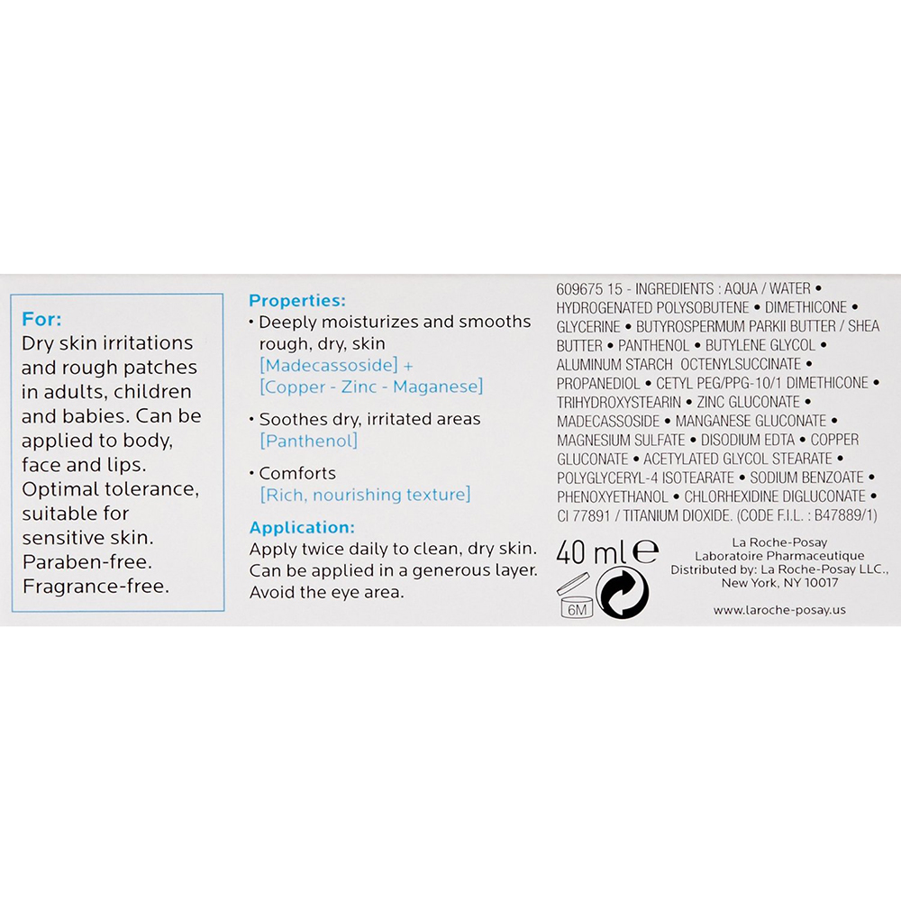 Kem Dưỡng Làm Dịu Mát, Phục Hồi Da La Roche-Posay Cicaplast Baume B5 - M3232900