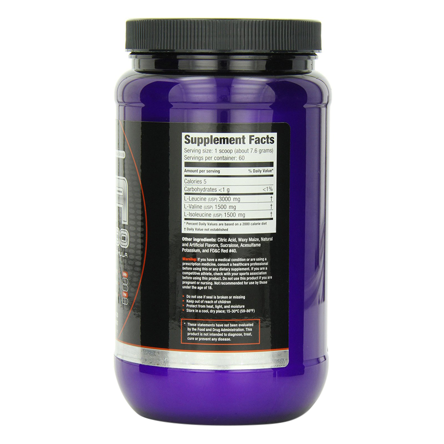 Sữa Tăng Sức Mạnh Và Sức Bền Flavored BCAA 12,000 Powder Ultimate Nutrition SMUN442 (457g)