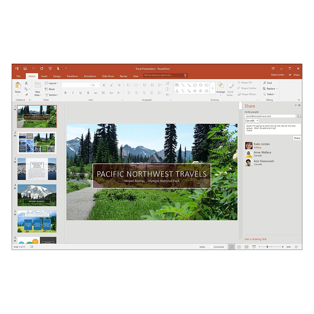 Phần Mềm Microsoft Office 365 Home English APAC - 1 Năm - Hàng chính hãng