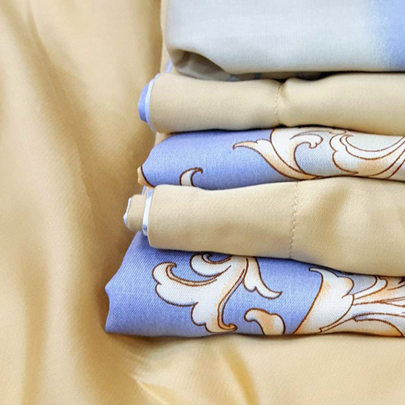 Bộ Chăn Ga Gối Lụa Tencel Tơ Tằm Hàn Quốc Julia 836BM16 - 1m6 x 2m