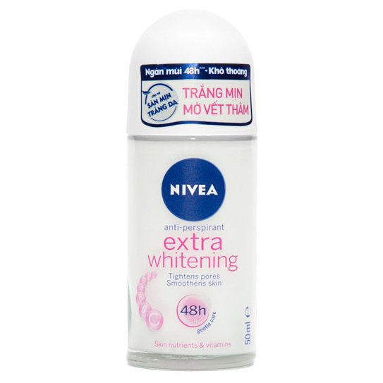 Lăn Ngăn Mùi Nivea Trắng Mịn Mờ Vết Thâm 83747 (50ml)