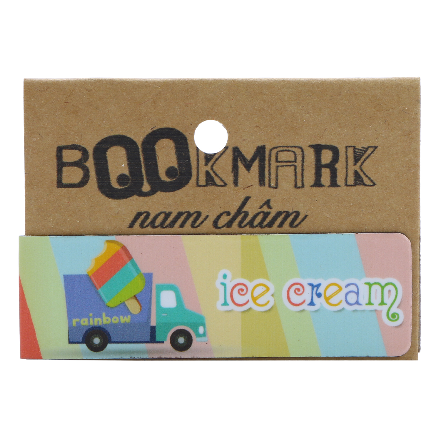 Bookmark Nam Châm Kính Vạn Hoa - Ice Cream